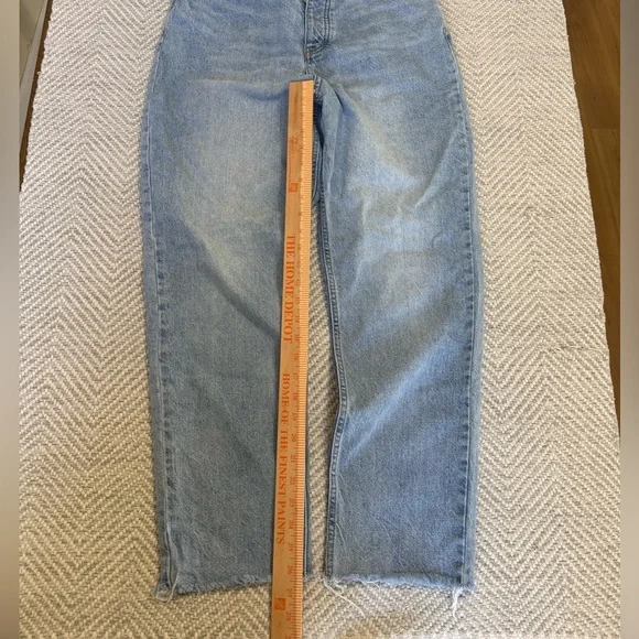 We The Free High Rise Light Blue Jeans - Picture 4 of 9